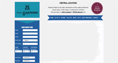 Desktop Screenshot of hotelsupreme.in